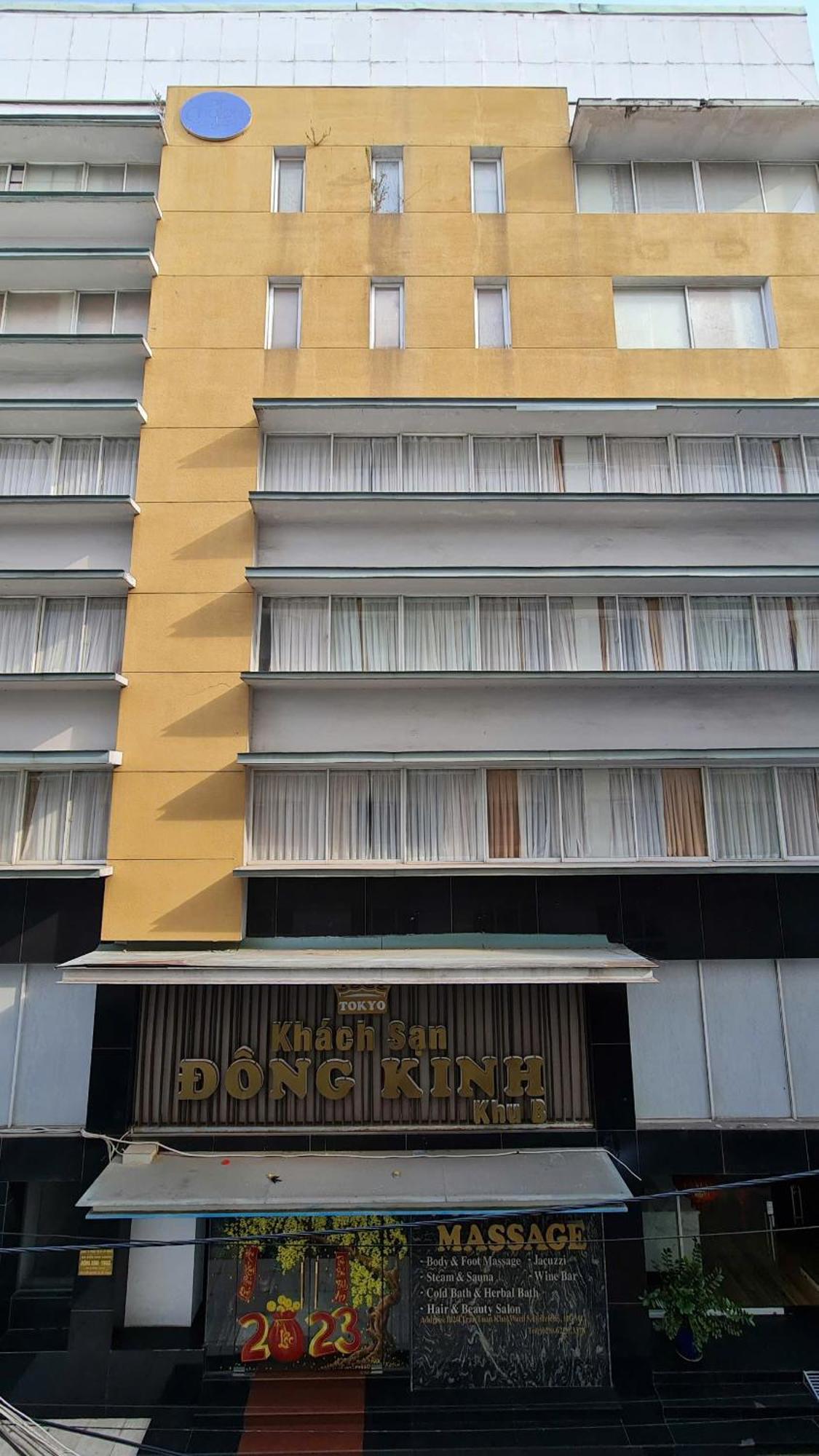 Dong Kinh Hotel Хошимин Экстерьер фото
